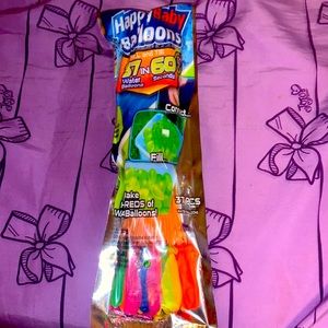 60 second water balloon